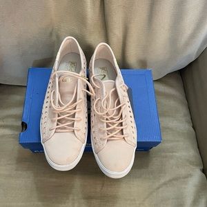 Keds leather platform sneakers